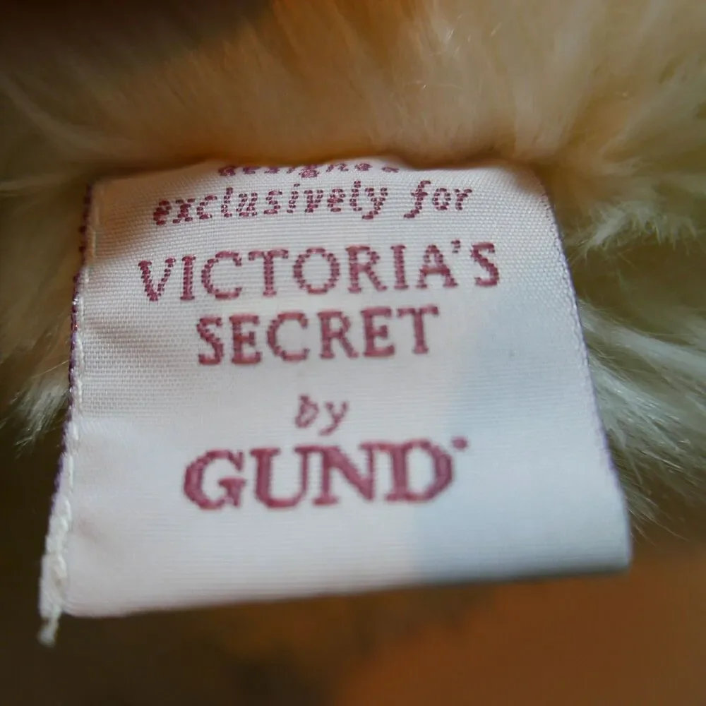 Victoria's Secret by Gund Lola Plush Stuffed animal dog Schnauzer Vintage 2001